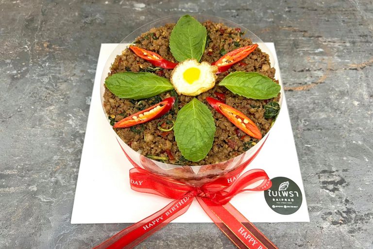 เค้กกะเพรา