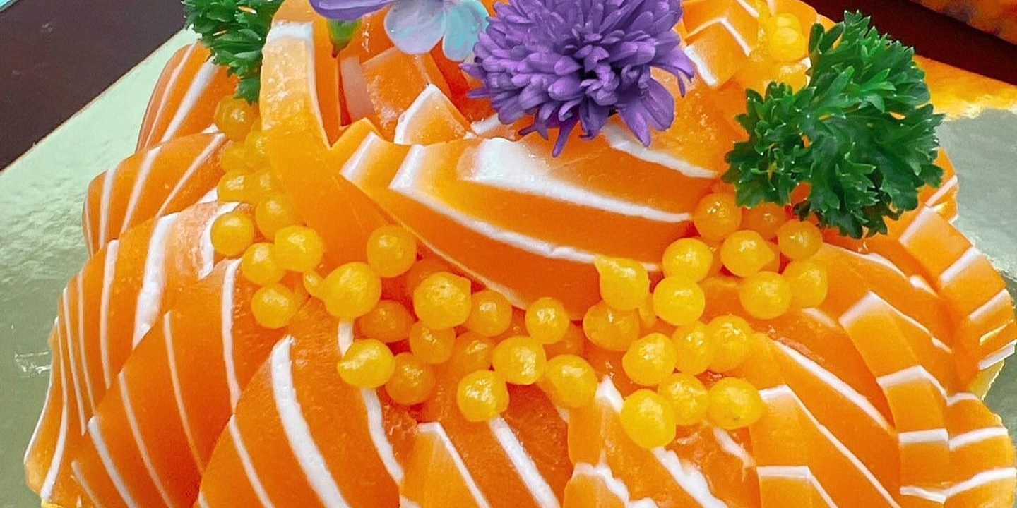 เค้กแซลมอน