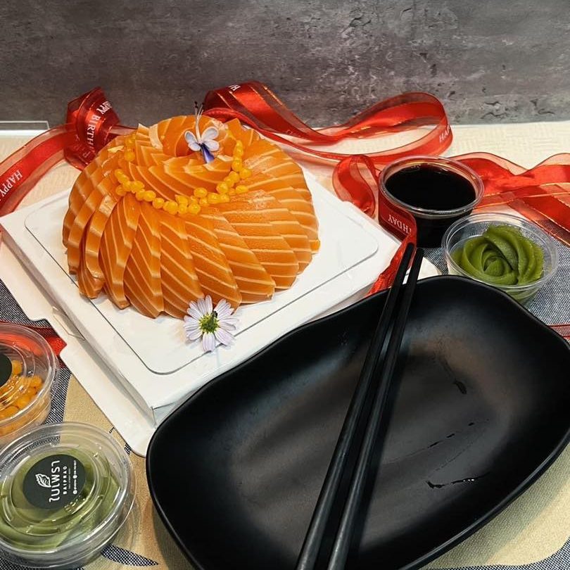 เค้กแซลมอน